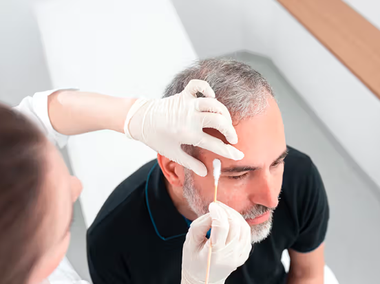 When to see a doctor during skin cancer on the scalp