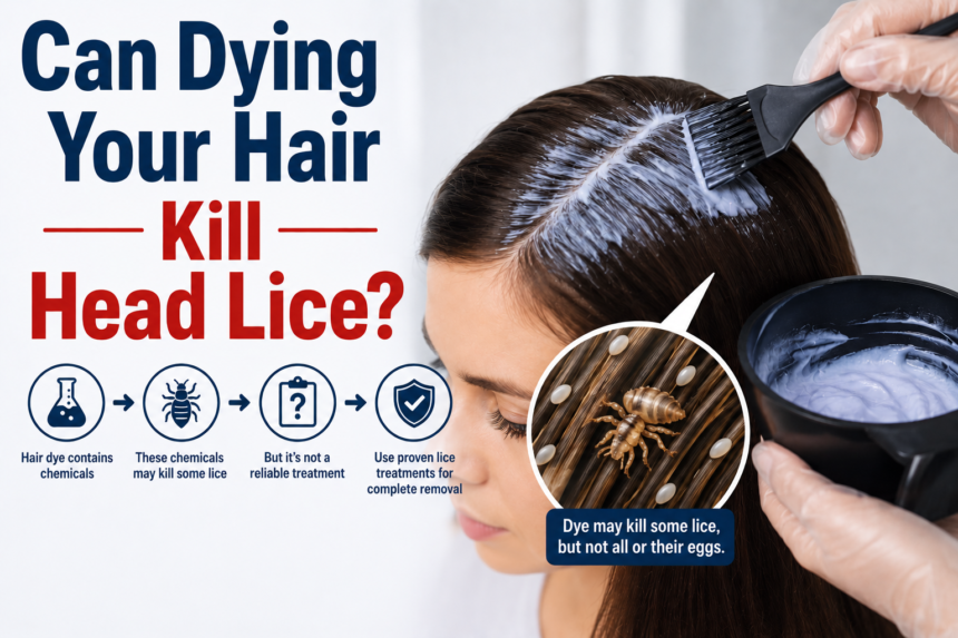 Can Dying Your Hair Kill Head Lice