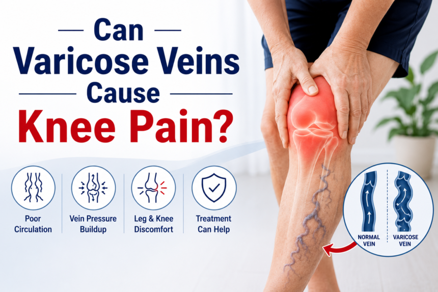 Can Varicose Veins Cause Knee Pain?