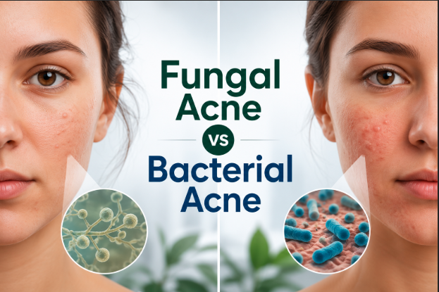 Fungal Acne vs Bacterial Acne