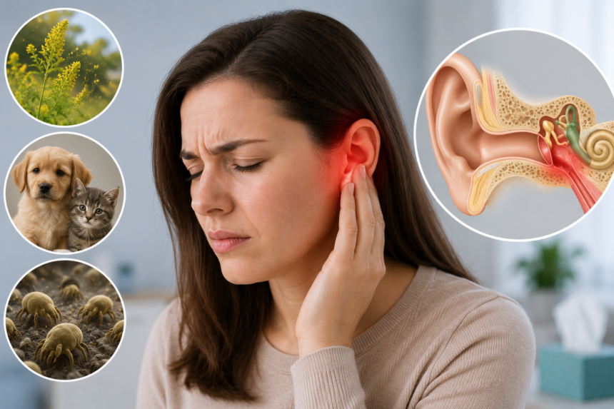 Allergies and clogged ears