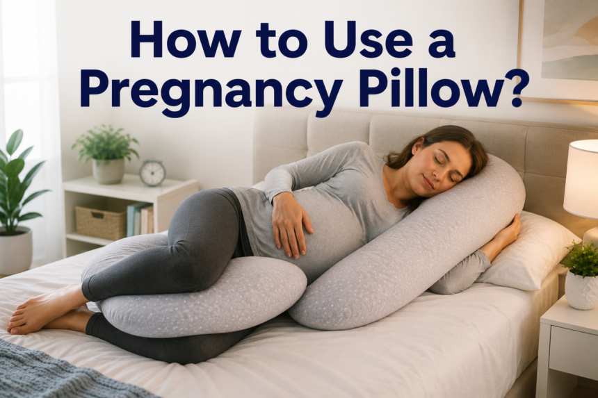 How to Use a Pregnancy Pillow? How to use a pregnancy pillow?