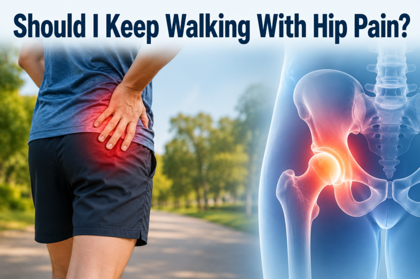 Should I Keep Walking With Hip Pain?